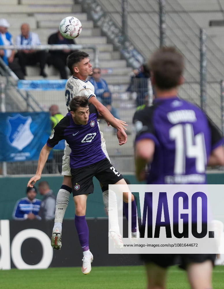 eins Erzgebirgsstadion, Aue, GER, DFB Pokal, Erzgebirge Aue vs TSG Hoffenheim , Albian Hajdari (Hoffenheim) (Photo by Hasan Bratic DeFodi Images) -