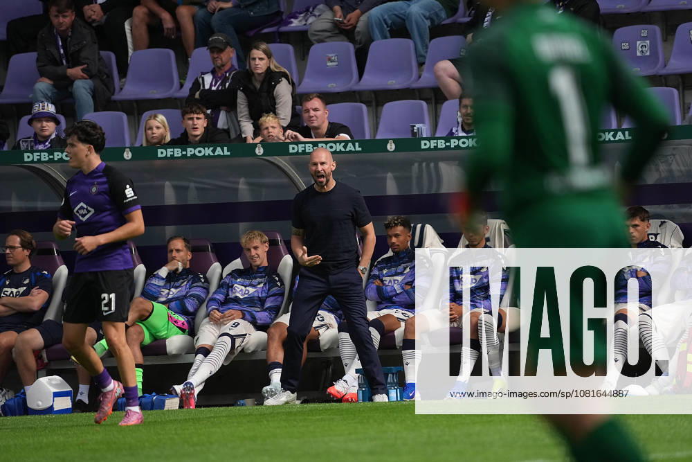eins Erzgebirgsstadion, Aue, GER, DFB Pokal, Erzgebirge Aue vs TSG Hoffenheim , Trainer Christian Ilzer (Hoffenheim) (Photo by Hasan Bratic DeFodi Images) -