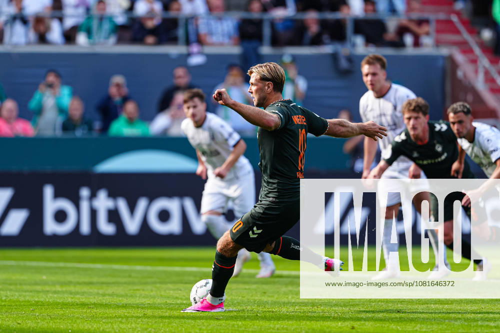 Tor zum 0:2 per Elfmeter Strafstoss Niclas Füllkrug (SV Werder Bremen, 10) GER, Lüneburger SK Hansa vs. SV Werder Bremen, Fußball, DFB-Pokal, 1. Runde, Saison 2026 2027, 22.08.2026 GER, Lüneburger SK Hansa vs. SV Werder Bremen, Fußball, DFB-Pokal, 1. Runde, Saison 2026 2027, 22.08.2026 Hamburg