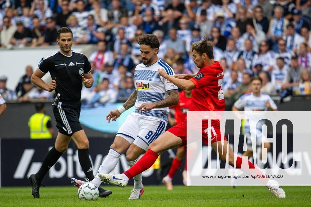 Fußball DFB-Pokal MSV Duisburg - SV Elversberg am 22.08.26 in der Schauinsland-Reisen Arena in Duisburg Lex Tyger Lobinger ( Duisburg ) Duisburg