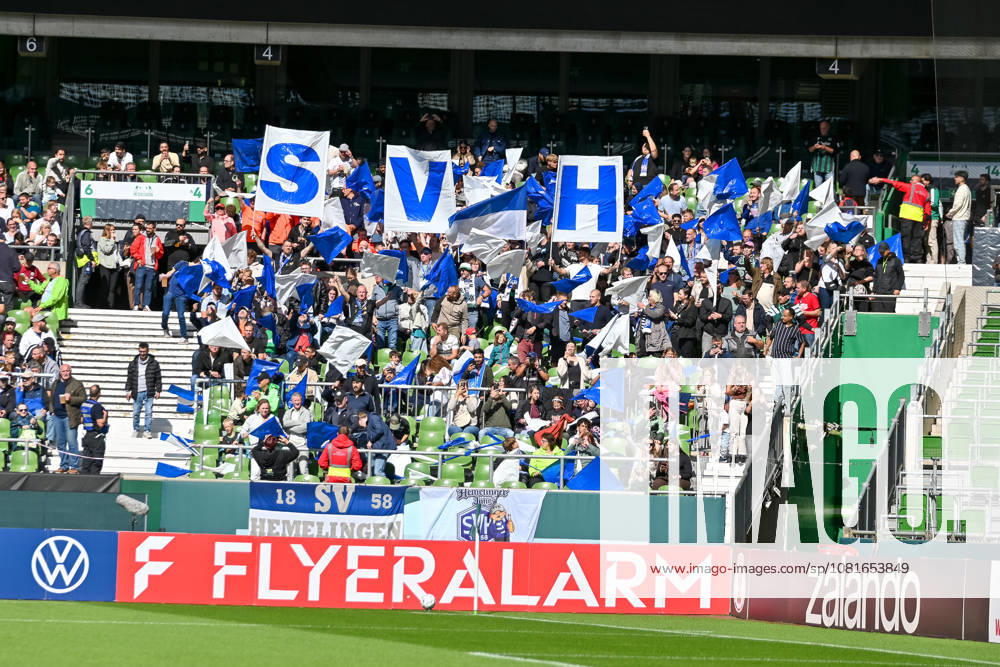 SV Hemelingen, Fanblock SV Hemelingen vs. Hannover 96, Fussball, DFB-Pokal, 1. Runde, Saison 2026 2027, 22.08.2026, SV Hemelingen vs. Hannover 96, Fussball, DFB-Pokal, 1. Runde, Saison 2026 2027, 22.08.2026 Bremen