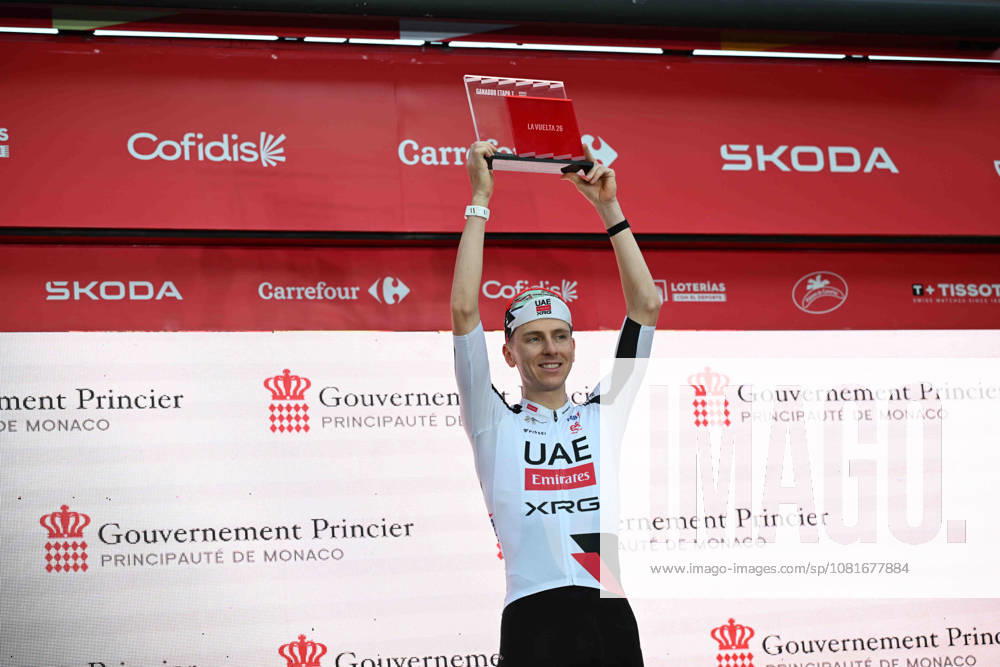 Vuelta A Espana; Tappa 01 Monaco - Monaco; 2026, Uae Emirates - Xrg; Pogacar, Tadej; Monaco - Montecarlo;