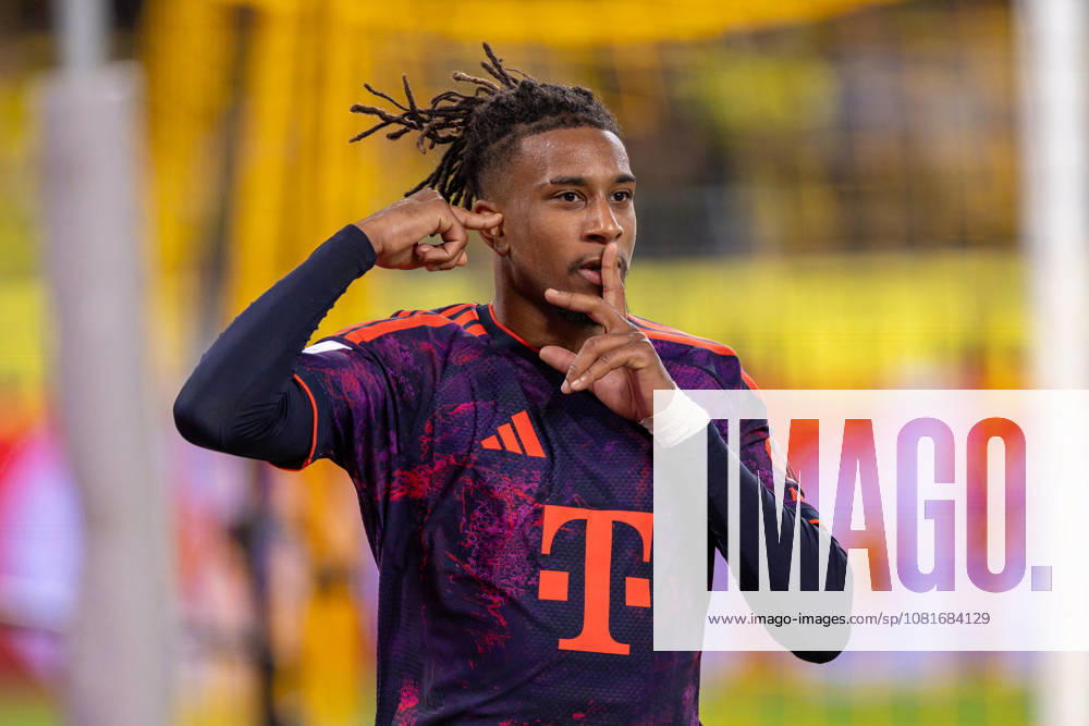 Fussball, Franz Beckenbauer Supercup 2026, Borussia Dortmund - FC Bayern München. Michael Olise (FC Bayern München) bejubelt das Tor zum 0:2. Dortmund Signal Iduna Park NRW Deutschland xRHR-FOTO DEx