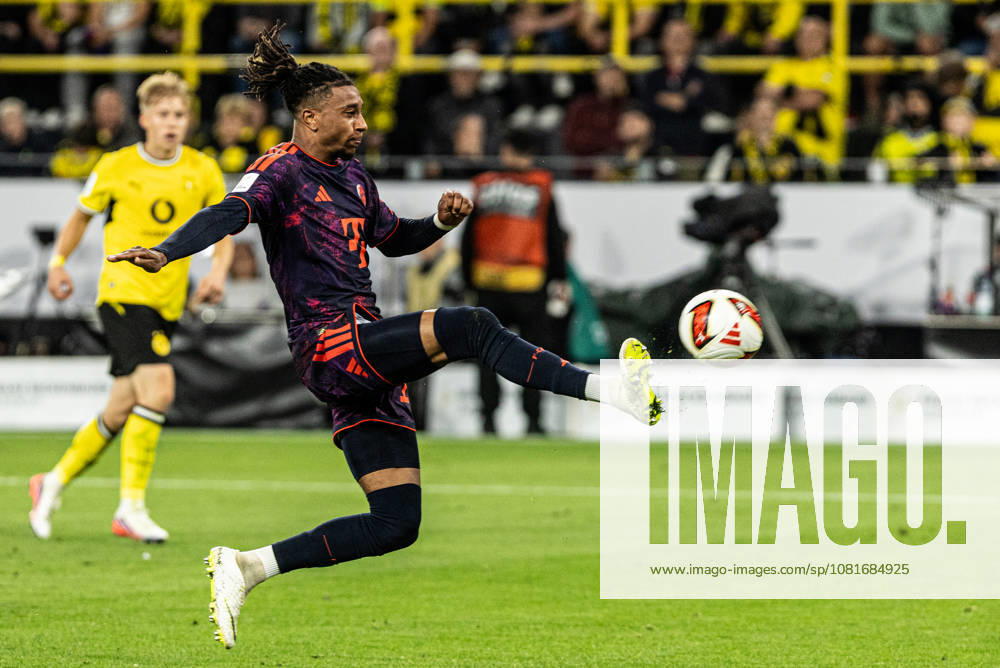 Franz-Beckenbauer-Supercup 2026: Borussia Dortmund - FC Bayern München; 22.08.2026 Michael Olise (FC Bayern München, 17) Franz-Beckenbauer-Supercup 2026: Borussia Dortmund - FC Bayern München; Signal Iduna Park, Dortmund