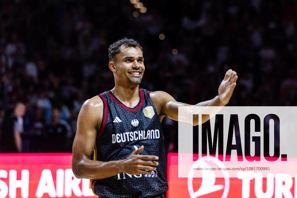 GER, Turkish Airlines Supercup 2026, Hamburg, Finale, Deutschland-Kroatien Oscar Da Silva (Deutschland, 1) freut sich über den Sieg Hamburg Barclays Arena Hamburg Deutschland
