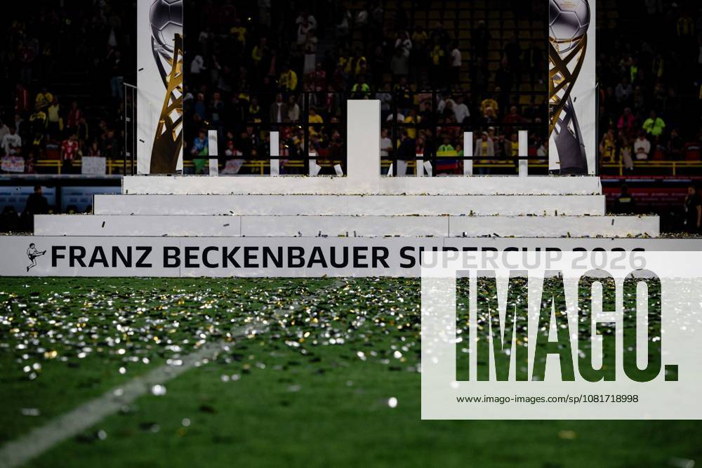 Franz Beckenbauer Supercup 20206, Borussia Dortmund vs. FC Bayern Muenchen, Fussball, Franz Beckenbauer Supercup, 22.08.2026 DFB regulations prohibit any use of photographs as image sequences and or quasi-video Dortmund Nordrhein-Westfalen Deutschland