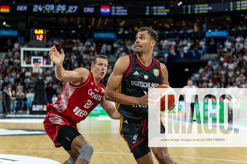 Basketball Hamburg 22.08.2026 Turkish Airlines Supercup 2026 Finale Deutschland (GER) - Kroatien (CRO) Oscar da Silva (Deutschland, No.01) bbcro21