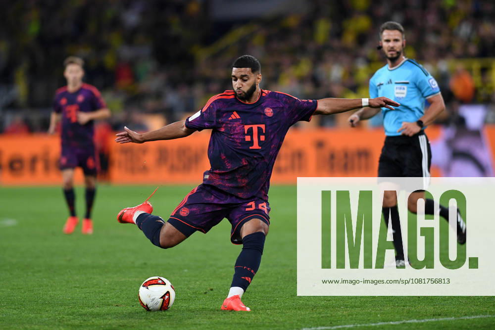 Ismael Saibari (FC Bayern Muenchen) in Aktion, am Ball, Einzelaktion waehrend des Franz-Beckenbauer-Supercup Endspiel 2026 zwischen Borussia Dortmund und FC Bayern Muenchen, Signal Iduna Park am 22. August 2026 in Dortmund, Deutschland. (Foto von Ralf Treese DeFodi Images) +++ Ismael Saibari (FC Bayern Muenchen) controls the ball during the Franz Beckenbauer Supercup match between Borussia Dortmund and FC Bayern Muenchen at Signal Iduna Park on August 22, 2026 in Dortmund, Germany. (Photo by Ralf Treese DeFodi Images) -