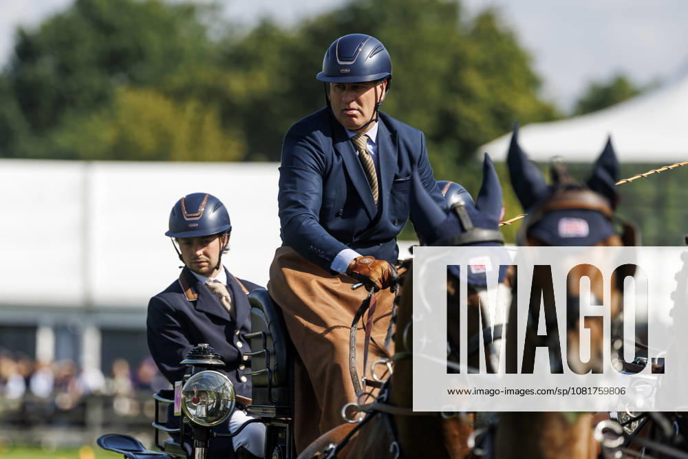 AACHEN - FEI World Championships 2026, AACHEN - FEI World Championships 2026 NAPROUS Daniel (GBR), Ippon, Jack, Lord P.C, Lyzander .V, Onno Stuntman Star Wars, Davinci Code, Games of Thrones and more FEI Driving World Championship, WM, Weltmeisterschaft Four-in-Hand Team & Individual Cones Kegelfahren Aachen, Reitstadion Soers 23. August 2026 -