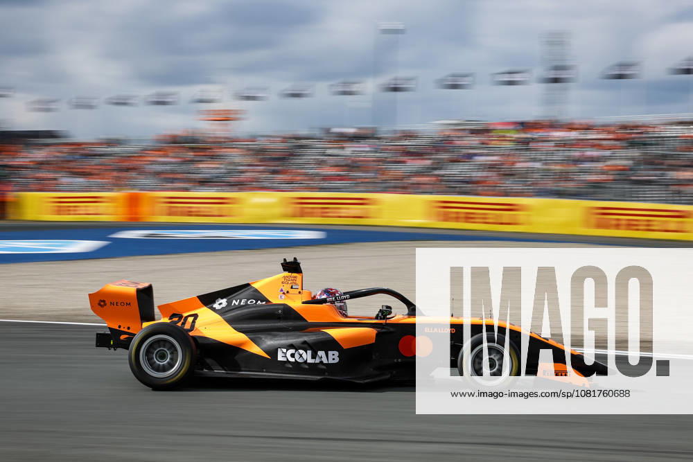 AUTO - F1 ACADEMY 2026 - ZANDVOORT 20 LLOYD Ella (gbr), Rodin Motorsport supported by McLaren, Tatuus F4-T421, action during the 4th round of the 2026 F1 Academy from August 21 to 23, 2026 on the Zandvoort Circuit, in Zandvoort, Netherlands - ZandvoortNetherlands