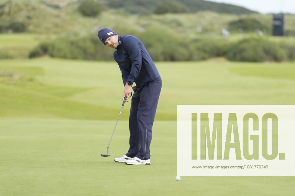 BALMEDIE, SCOTLAND - AUG 23: Yannik Paul (GER) putts on the 2nd green during Round 4 at the 2026 Nexo Championship at the Trump International Golf Links, Balmedie on August 23, 2026 in Aberdeenshire, Scotland The 2026 Nexo Championship