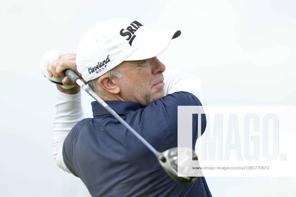BALMEDIE, SCOTLAND - AUG 23: Martin Laird (SCO) plays from the ninth tee during Round 4 at the 2026 Nexo Championship at the Trump International Golf Links, Balmedie on August 23, 2026 in Aberdeenshire, Scotland The 2026 Nexo Championship
