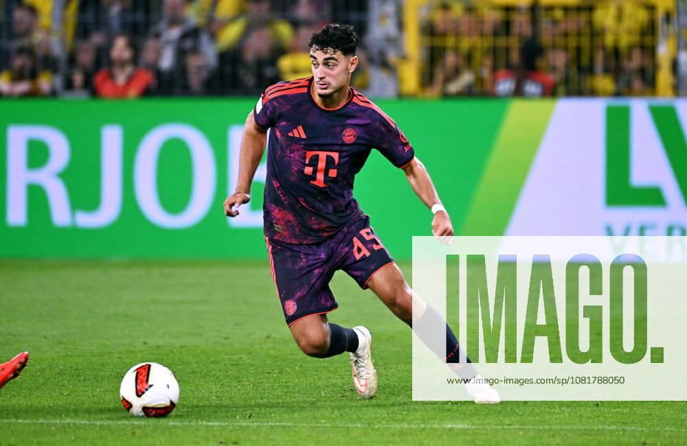 Dortmund, Germany, 1. Bundesliga, Supercup, Signal Iduna Park Dortmund, Bor. Dortmund vs FC Bayern München 1:2; Aleksandar Pavlovic (FCB).