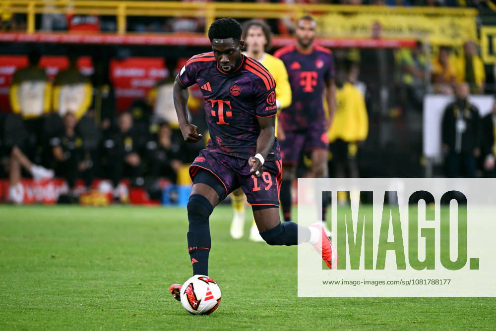 Dortmund, Germany, 1. Bundesliga, Supercup, Signal Iduna Park Dortmund, Bor. Dortmund vs FC Bayern München 1:2; Alphonso Davies (FCB).