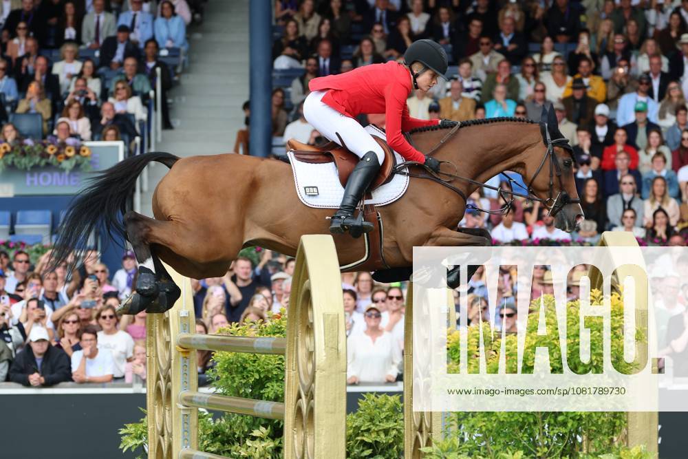 Sophie Hinners (GER, Deutschland) mit Pferd Iron Dames Singclair, Springen, FEI Jumping World Championship, WM, Weltmeisterschaft , FEI Jumping World Championship, Competition Individual Final, Longines-Prize, Longines-Preis, Finale Einzelwertung, Jumping , AACHEN - FEI World Championships 2026, Weltfest des Pferdesports, Reitsport Weltmeisterschaft 2026, Aachen 2026, Welcome Home 2026, Aachener Soers, 11. bis 23. August 2026, Reitsport, 23.08.2026, Aachen Aachener Soers Deutschland