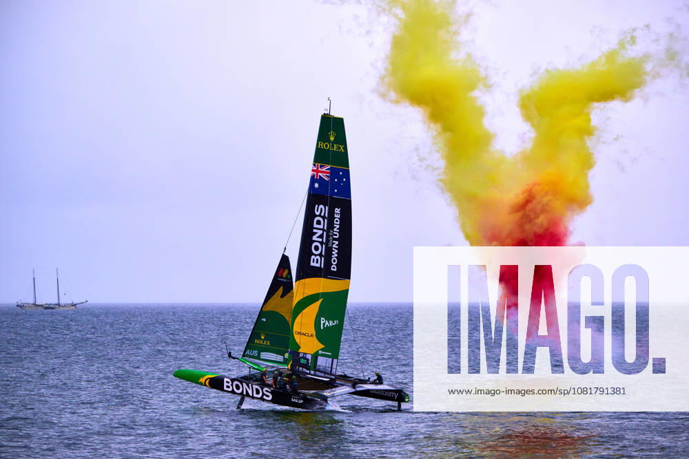 GER, Sail GP, Rockwool Germany Sail Grand Prix, Sassnitz, 22.-23.08.2026, Deutschland, Samstag, 23.08.2026, Renntag 2, BONDS FLYING ROOS - Sail GP Team - Australia; Driver - Tom Slingsby, gewinnt das Finale Rennen, GER, Sail GP, Rockwool Germany Sail Grand Prix, Sassnitz, 22.-23.08.2026, Deutschland, Samstag, 23.08.2026, Renntag 2,