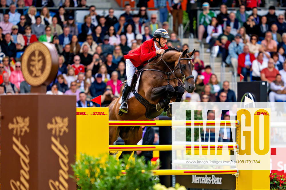 Richard Vogel auf United Touch S (GER) FEI Jumping World Championship, WM, Weltmeisterschaft Aachen 2026, Third Competition Individual Final, Longines-Prize, 23.08.2026 FEI Jumping World Championship Aachen 2026, Third Competition Individual Final, Longines-Prize, 23.08.2026 Aachen