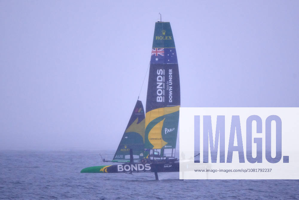 GER, Sail GP, Rockwool Germany Sail Grand Prix, Sassnitz, 22.-23.08.2026, Deutschland, Samstag, 23.08.2026, Renntag 2, BONDS FLYING ROOS - Sail GP Team - Australia; Driver - Tom Slingsby, im finalen Rennen, GER, Sail GP, Rockwool Germany Sail Grand Prix, Sassnitz, 22.-23.08.2026, Deutschland, Samstag, 23.08.2026, Renntag 2,