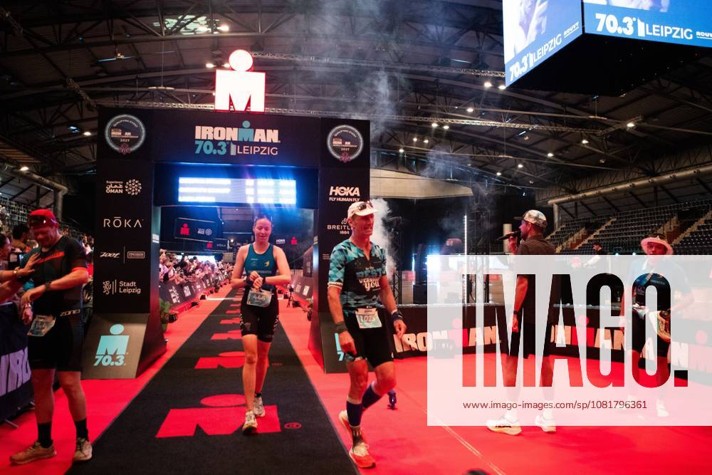 More than 2,600 athletes compete in inaugural IRONMAN 70.3 Leipzig LEIPZIG, GERMANY AUGUST 23, 2026: Athletes compete in the inaugural IRONMAN 70.3 Leipzig in Leipzig, Germany, on August 23, 2026, marking the first edition of the middle-distance triathlon held in the city. More than 2,600 athletes from Germany and abroad took part in the event, which combines swimming, cycling and running, as spectators gathered along the course to watch the competition. Leipzig Saxony Germany