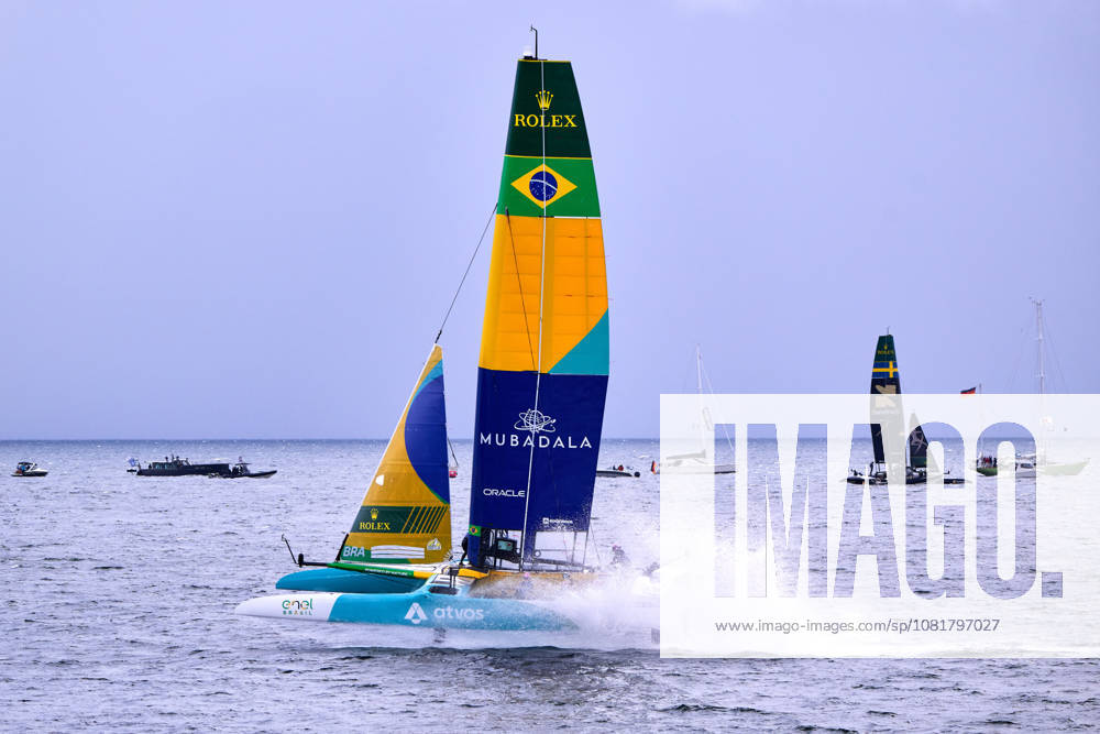 GER, Sail GP, Rockwool Germany Sail Grand Prix, Sassnitz, 22.-23.08.2026, Deutschland, Samstag, 23.08.2026, Renntag 2, MUBADALA BRAZIL - Sail GP Team - Brazil; Driver - Martine Grael, GER, Sail GP, Rockwool Germany Sail Grand Prix, Sassnitz, 22.-23.08.2026, Deutschland, Samstag, 23.08.2026, Renntag 2,