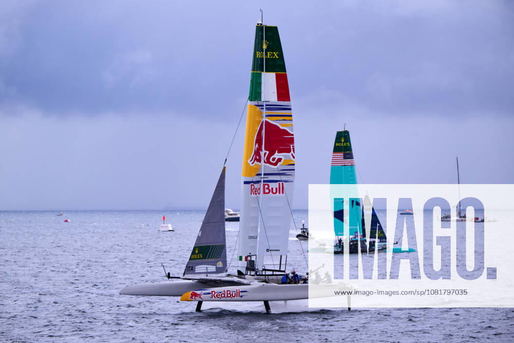 GER, Sail GP, Rockwool Germany Sail Grand Prix, Sassnitz, 22.-23.08.2026, Deutschland, Samstag, 23.08.2026, Renntag 2, RED BULL ITALY - Sail GP Team - Italy; Driver - Phil Robertson, U.S. SAIL GP TEAM - United States; Driver - Taylor Canfield,, GER, Sail GP, Rockwool Germany Sail Grand Prix, Sassnitz, 22.-23.08.2026, Deutschland, Samstag, 23.08.2026, Renntag 2,