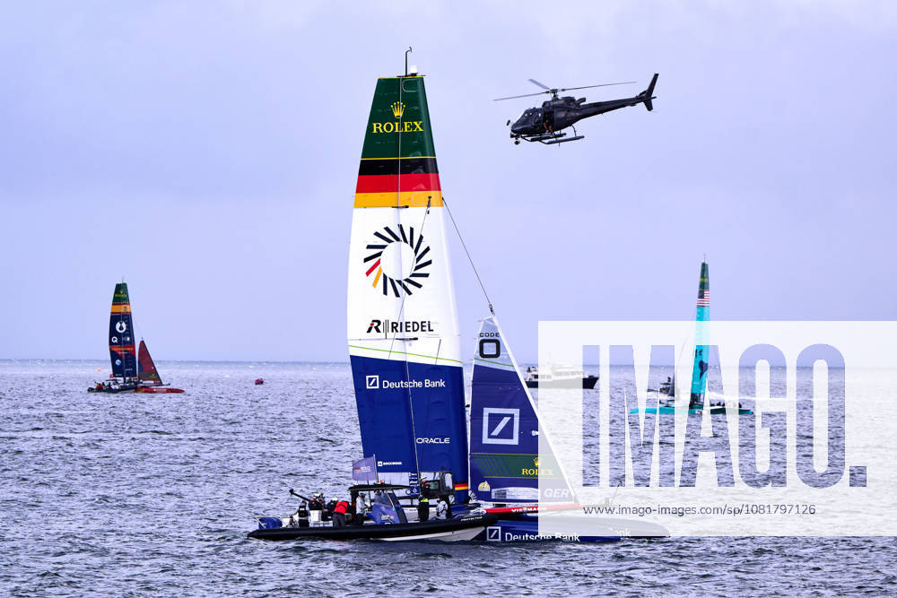 GER, Sail GP, Rockwool Germany Sail Grand Prix, Sassnitz, 22.-23.08.2026, Deutschland, Samstag, 23.08.2026, Renntag 2, GERMANY BY DEUTSCHE BANK - Sail GP Team - Germany; Driver - Erik Kosegarten-Heil, GER, Sail GP, Rockwool Germany Sail Grand Prix, Sassnitz, 22.-23.08.2026, Deutschland, Samstag, 23.08.2026, Renntag 2,
