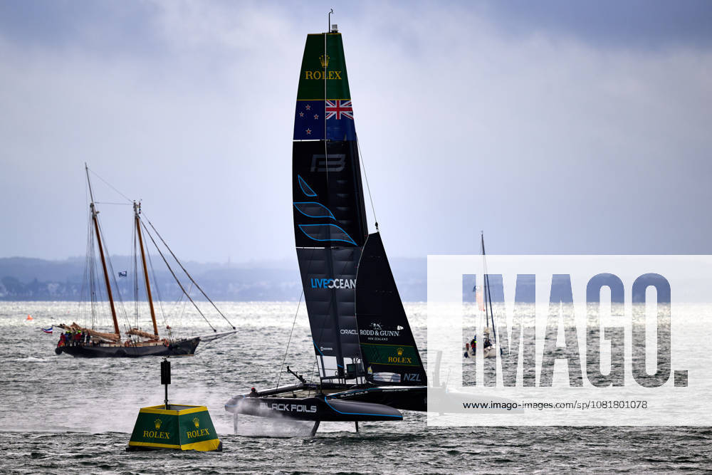 GER, Sail GP, Rockwool Germany Sail Grand Prix, Sassnitz, 22.-23.08.2026, Deutschland, Samstag, 23.08.2026, Renntag 2, BLACK FOILS - Sail GP Team - New Zealand; Driver - Peter Burling, GER, Sail GP, Rockwool Germany Sail Grand Prix, Sassnitz, 22.-23.08.2026, Deutschland, Samstag, 23.08.2026, Renntag 2,