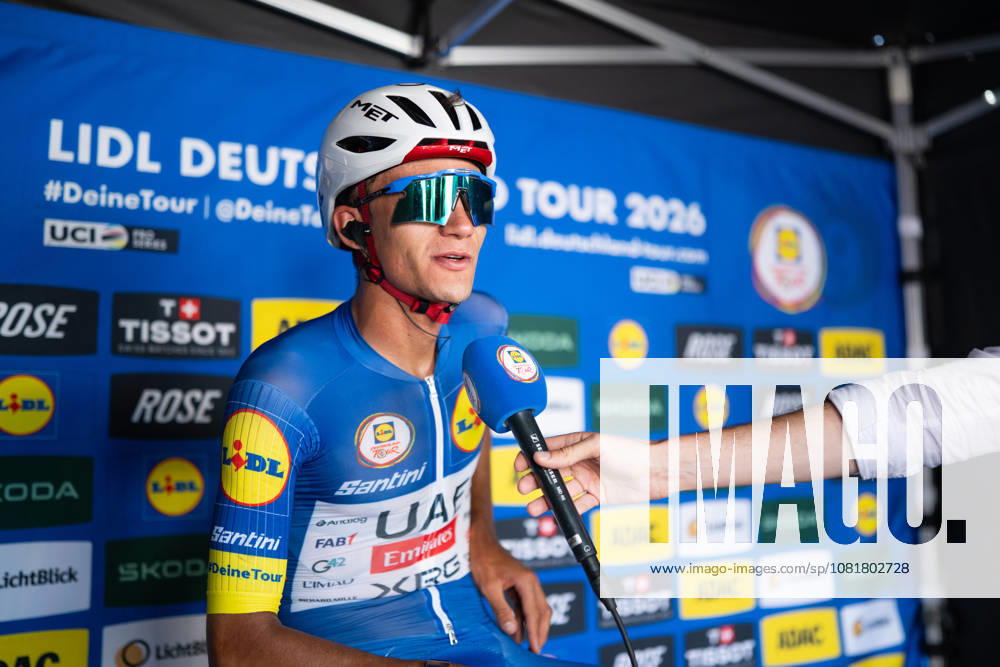 Lidl Deutschland Tour, Etappe 4, 23.08.2026 Isaac del Toro (MEX, UAE Team Emirates - XRG) Heilbronn Germany