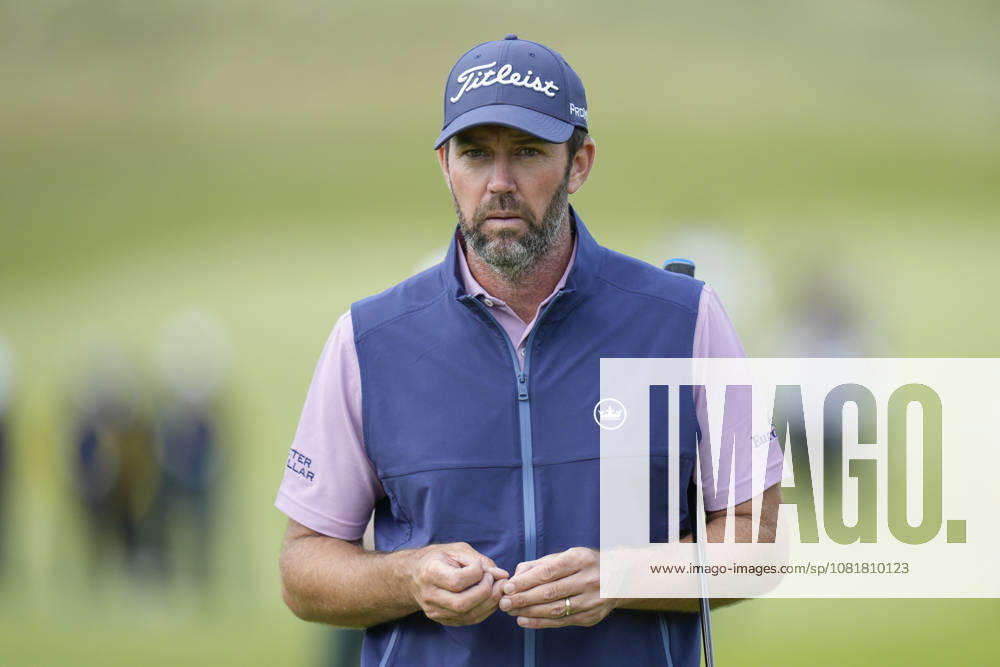 BALMEDIE, SCOTLAND - AUG 23: Scott Jamieson (SCO) walks onto the 17th green during Round 4 at the 2026 Nexo Championship at the Trump International Golf Links, Balmedie on August 23, 2026 in Aberdeenshire, Scotland The 2026 Nexo Championship