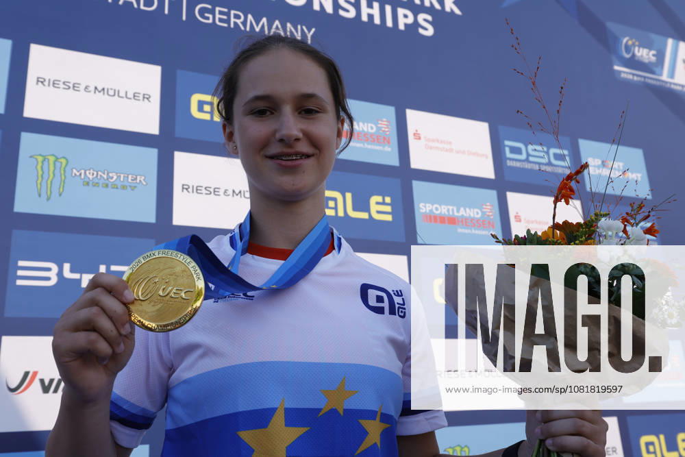 Qualifikation Männer bei der BMX Freestyle Park Europameisterschaft in Darmstadt Bürgerpark Ausrichter VC Darmstadt Darmstadt Hessen Deutschland