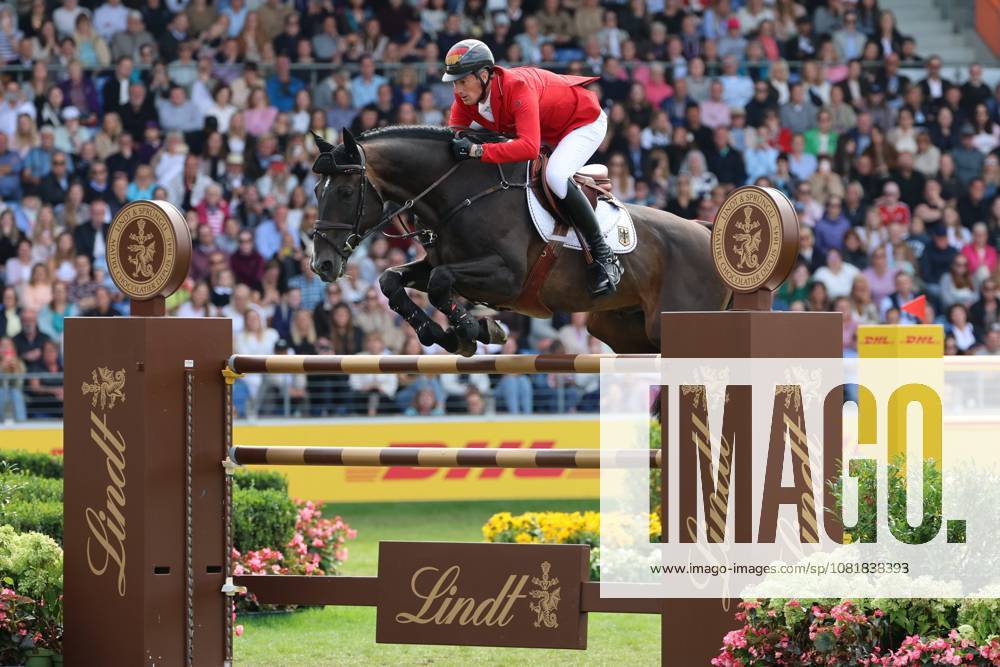 Daniel Deusser (GER, Deutschland) mit Pferd Otello de Guldenboom, Springen, FEI Jumping World Championship, WM, Weltmeisterschaft , FEI Jumping World Championship, Competition Individual Final, Longines-Prize, Longines-Preis, Finale Einzelwertung, Jumping , AACHEN - FEI World Championships 2026, Weltfest des Pferdesports, Reitsport Weltmeisterschaft 2026, Aachen 2026, Welcome Home 2026, Aachener Soers, 11. bis 23. August 2026, Reitsport, 23.08.2026, Aachen Aachener Soers Deutschland