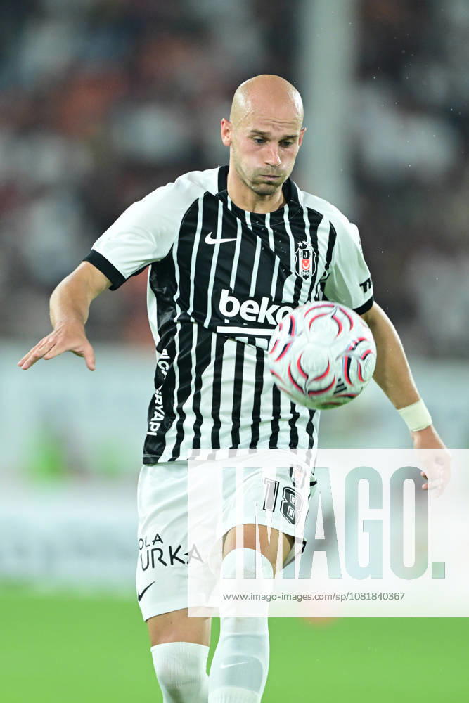 Alanyaspor v Besiktas - Turkish Super Lig ANTALYA, TURKIYE - AUGUST 23: Besiktas player Vaclav Cerny competes during the Turkish Super Lig 2nd week match between Corendon Alanyaspor and Besiktas at Alanya Oba Stadium in Antalya, Turkiye on August 23, 2026. Orhan Cicek Anadolu Antalya Turkey. Editorial use only. Please get in touch for any other usage.