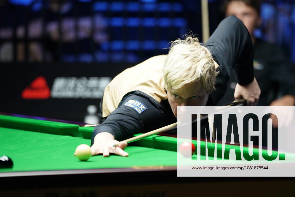 Neil Robertson of Australia plays a shot in the second round match against Ben Mertens of Belgium on day 2 of Wuhan Open 2026 at the Optics Valley Gymnasium of Huazhong University of Science and Technology on August 24, 2026 in Wuhan, Hubei Province of China.