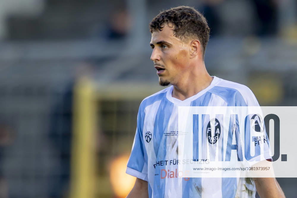 München, Deutschland 22. August 2026: DFB-Pokal - 2026 2027 - 1. Runde - TSV 1860 München gegen Holstein Kiel Im Bild: Brahim Moumou (TSV) DFB DFL regulations prohibit any use of photographs as image sequences and or quasi-video Grünwalder Stadion Bayern