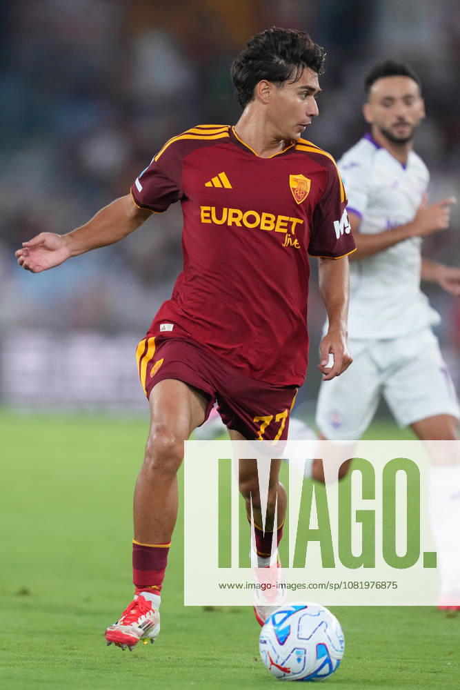 Romas Emanuele Lulli during the Serie A EniLive soccer match between Roma and Fiorentina at the Rome s Olympic stadium, Italy - Monday August 24, 2026 - Soccer ( Photo by Alfredo Falcone LaPresse )