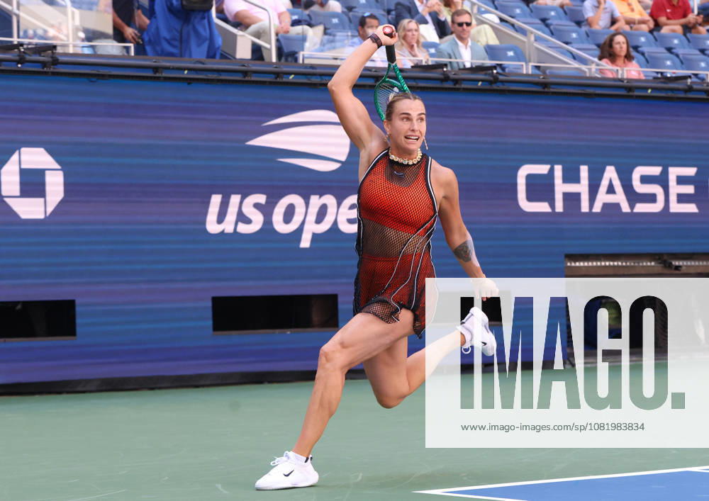 ARYNA SABALENKA during the match mixed doubles round 1 16 final US Open with N. Djokovic (Serbia) against H. Patten (Great Britain) and K. Siniakova (Czech Republic). New York, USA. New York City USA - ZUMAc278 20260825_zsp_c278_018