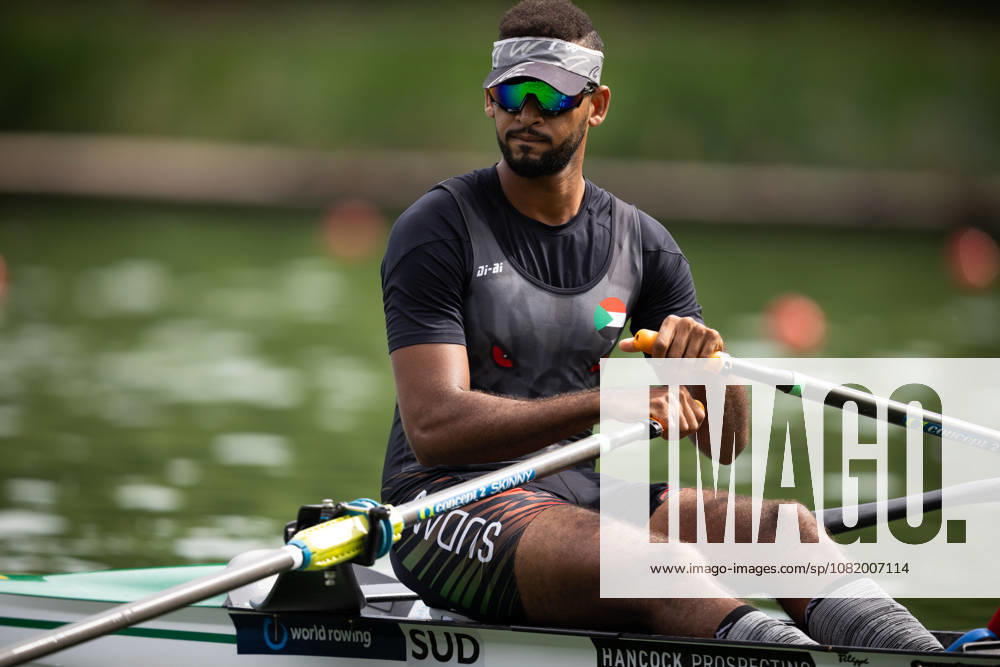 26th August 2026; Bosbaan, Amsterdam, Holland, Netherlands; 2026 World Rowing Championships, Day Three; Heat; Sudan Mens Single Sculls (M1x) with Abdalla Ahmed AnthonyxBenoit