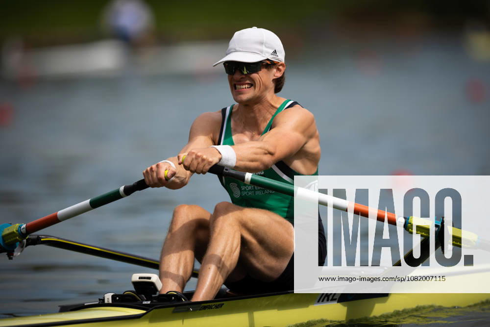 26th August 2026; Bosbaan, Amsterdam, Holland, Netherlands; 2026 World Rowing Championships, Day Three; Heat; Ireland Mens Single Sculls (M1x) with Fintan McCarthy AnthonyxBenoit