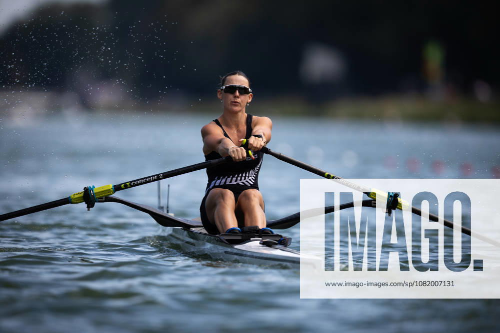 26th August 2026; Bosbaan, Amsterdam, Holland, Netherlands; 2026 World Rowing Championships, Day Three; Heat; New Zealand Womens Single Sculls (W1x) with Kathryn Glen AnthonyxBenoit