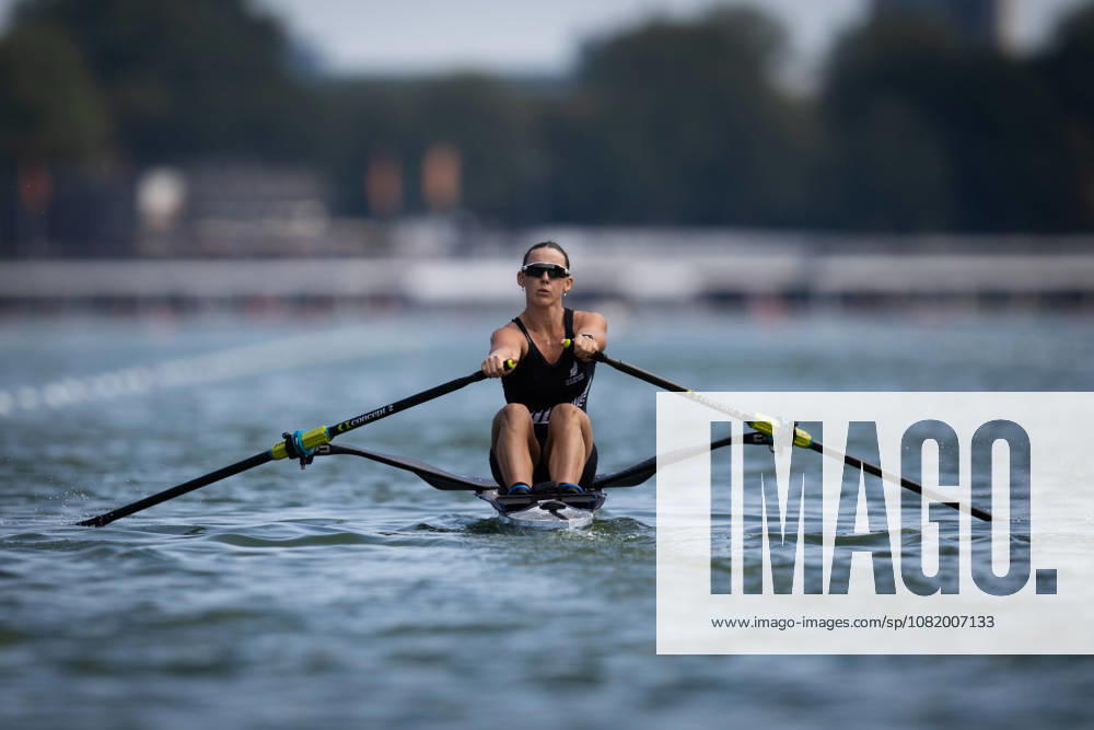 26th August 2026; Bosbaan, Amsterdam, Holland, Netherlands; 2026 World Rowing Championships, Day Three; Heat; New Zealand Womens Single Sculls (W1x) with Kathryn Glen AnthonyxBenoit
