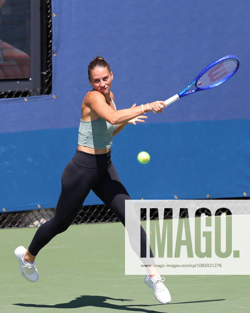 MARTA KOSTYUK of Ukraine during practise session before US Open. New York, USA. Tennis: US Open - Marta Kostyuk - ZUMAc278 20260826_zsp_c278_002