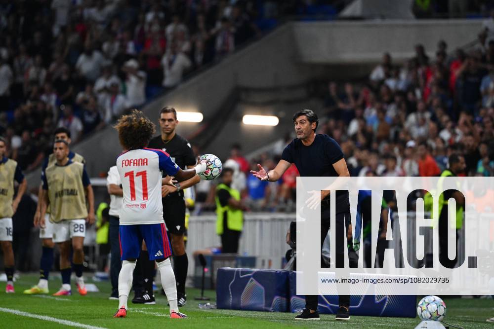 Fofana (malick) fonseca (paulo) FOOT LIGUE DES CHAMPIONS 2026 LYON-FENERBAHCE (1-2) GROUPAMA STADIUM DECINES CHARPIEU FRANCE 26 08 2026 REAU ALEXIS DECINES CHARPIEU GROUPAMA STADIUM France GermanyxJapanxUKxFrancexBelgiumxOUT