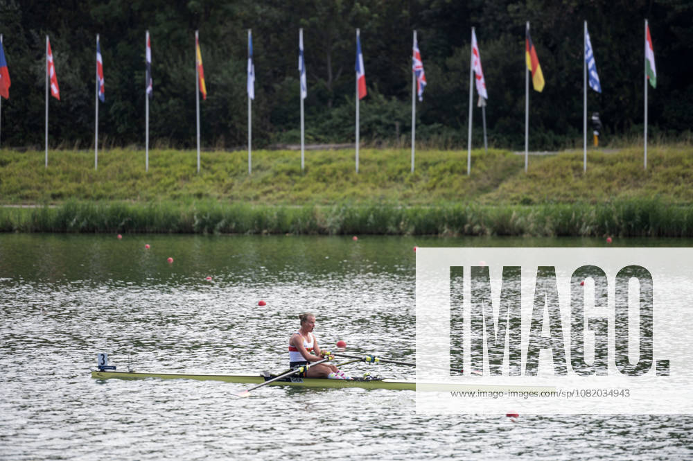 Amsterdam The Netherlands 27th August 2026 2026 World Rowing Championships on the Bosbaan in Amsterdam Lightweight Women s Single Sculls Final B (Final) JOHANNA REICHARDT (GER) watersport,