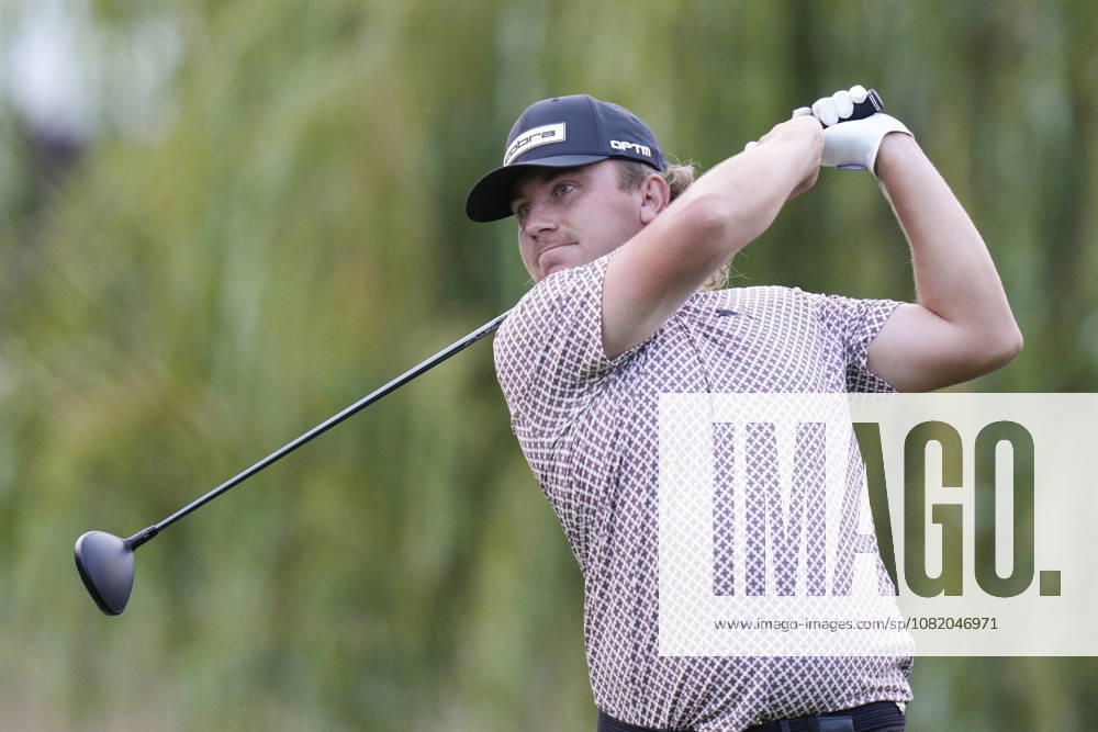SUTTON COLDFIELD, ENGLAND - AUG 27: Oliver Lindell (FIN) plays from the fourth tee during Round 1 at the 2026 Husqvarna British Masters at The Belfry, Sutton Coalfield on August 27, 2026 in Warwickshire, England The 2026 Husqvarna British Masters