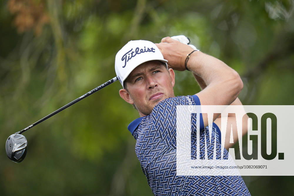 SUTTON COLDFIELD, ENGLAND - AUG 28: Niklas Norgaard Moller (DEN) plays from the sixteenth tee during the completion of the delayed Round 1 at the 2026 Husqvarna British Masters at The Belfry, Sutton Coalfield on August 28, 2026 in Warwickshire, England The 2026 Husqvarna British Masters