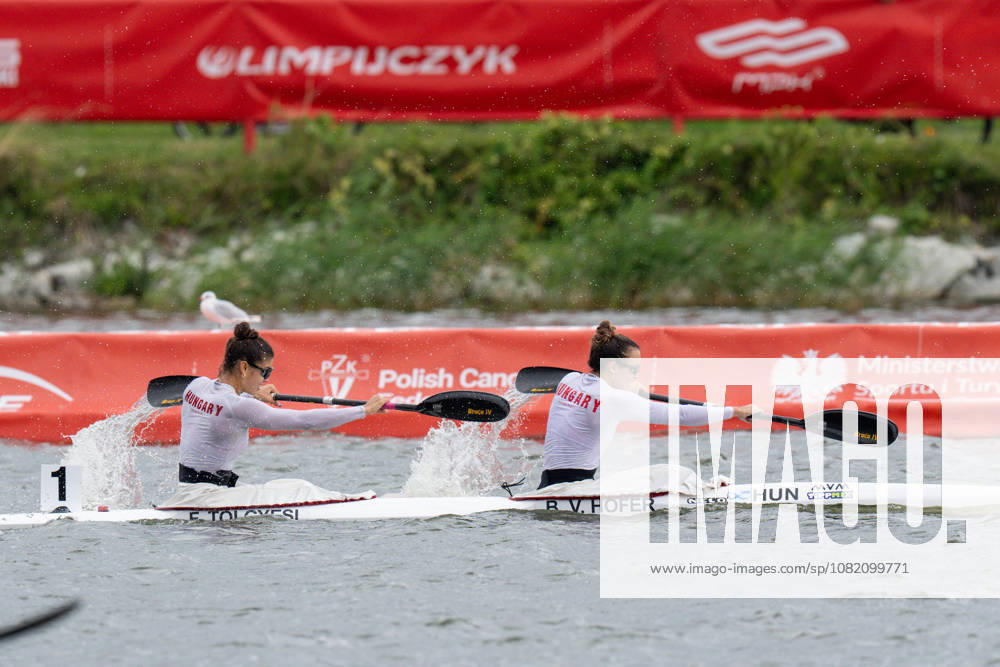 ICF Canoe Sprint and Paracanoe World Championships Flora Tolgyesi, Bianka Vivien Hofer during ICF Canoe Sprint and Paracanoe World Championships in Poznan, Poland, on August 29, 2026 Poznan Poland