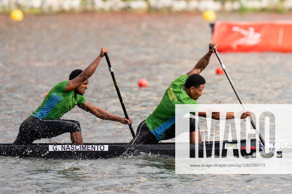 ICF Canoe Sprint and Paracanoe World Championships Jacky Jamael Nascimento Godmann, Gabriel Assuncao Nascimento during ICF Canoe Sprint and Paracanoe World Championships in Poznan, Poland, on August 29, 2026 Poznan Poland