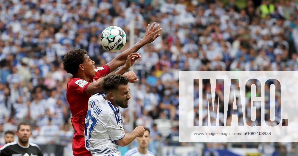 Herren, Fussball, Saison 2026 2027, 3. Liga, 3. Spieltag: MSV Duisburg - FC Wuerzburger Kickers v.li.: Liam Omore (FC Wuerzburger Kickers), Cen Coskun (MSV Duisburg) Duisburg Schauinsland-Reisen-Arena Nordrhein-Westfalen Deutschland