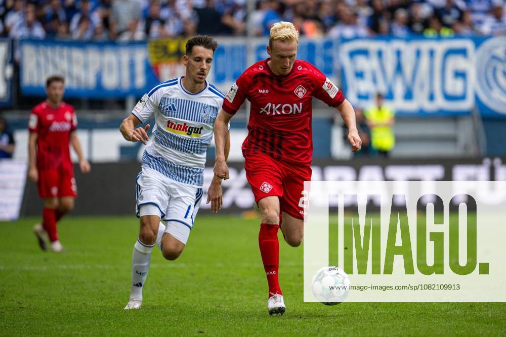 Fußball 3.Liga MSV Duisburg - Würzburger Kickers am 29.08.26 in der Schauinsland-Reisen Arena in Duisburg Conor Noß ( Duisburg ) Duisburg
