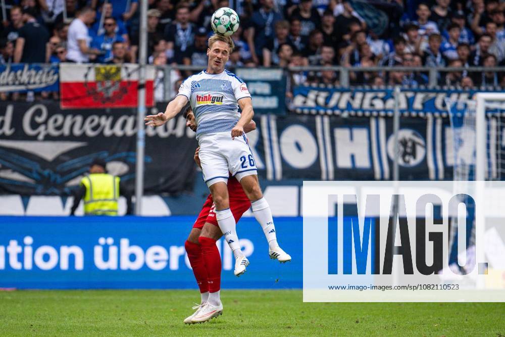 Fußball 3.Liga MSV Duisburg - Würzburger Kickers am 29.08.26 in der Schauinsland-Reisen Arena in Duisburg Florian Krüger ( Duisburg ) Duisburg